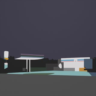 Convenience Store [2013] Laminex on ply 60 x 60cm